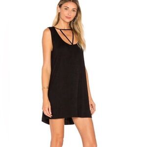 Michael Lauren REVOLVE Mackay Tank Cutout MINI Dress‎ In Black EUC Size XS